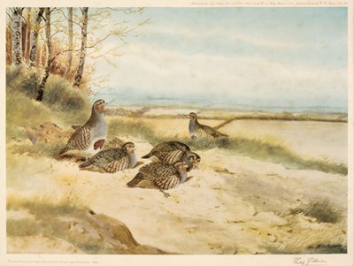 Lot 574 - Rickman (Philip). Grey Partridges & Woodcock in the Dunes, Tryon Gallery Ltd, 1978