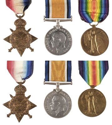 Lot 452 - WWI Suffolk Regiment Medals