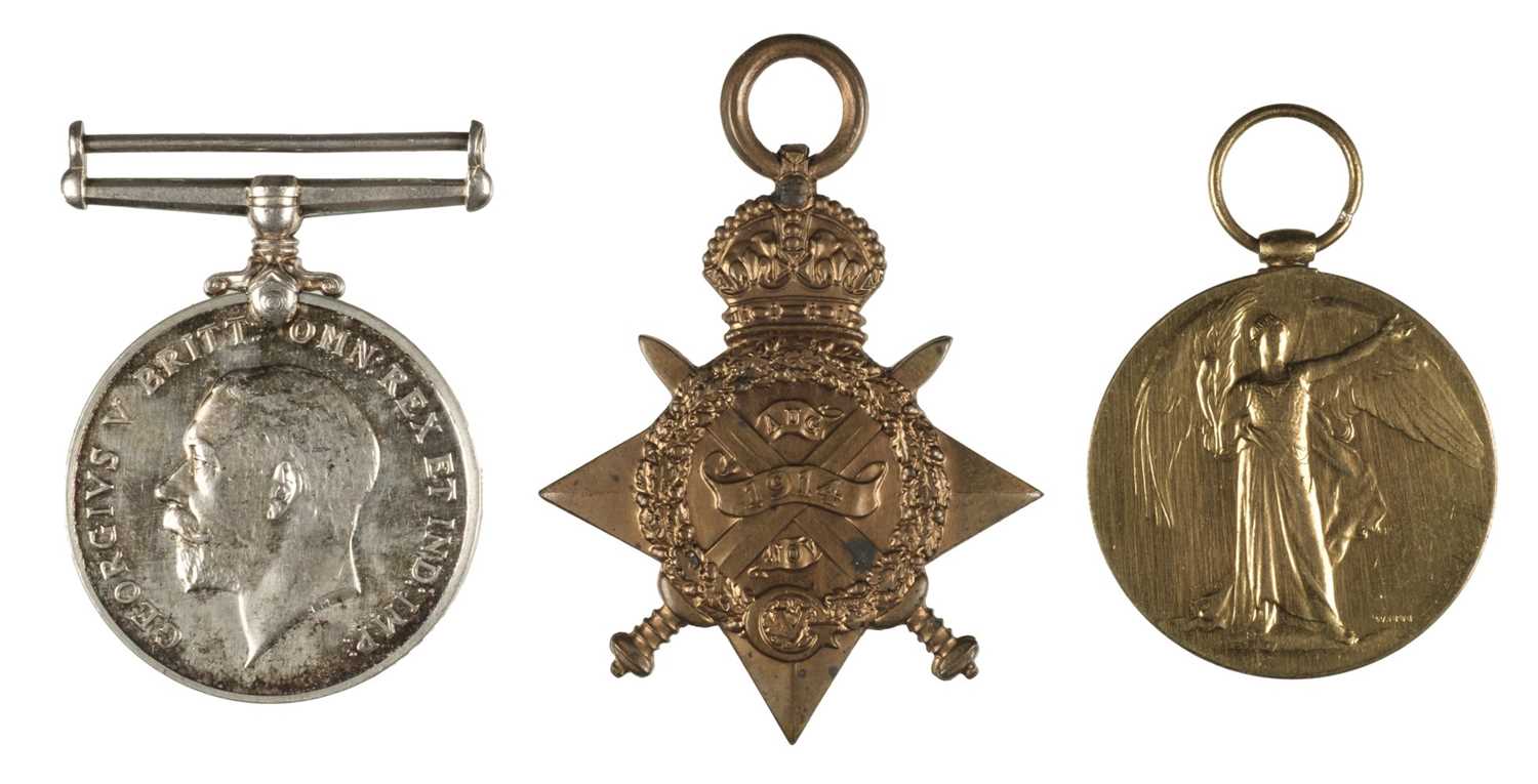 Lot 454 - WWI Suffolk Regiment Medals