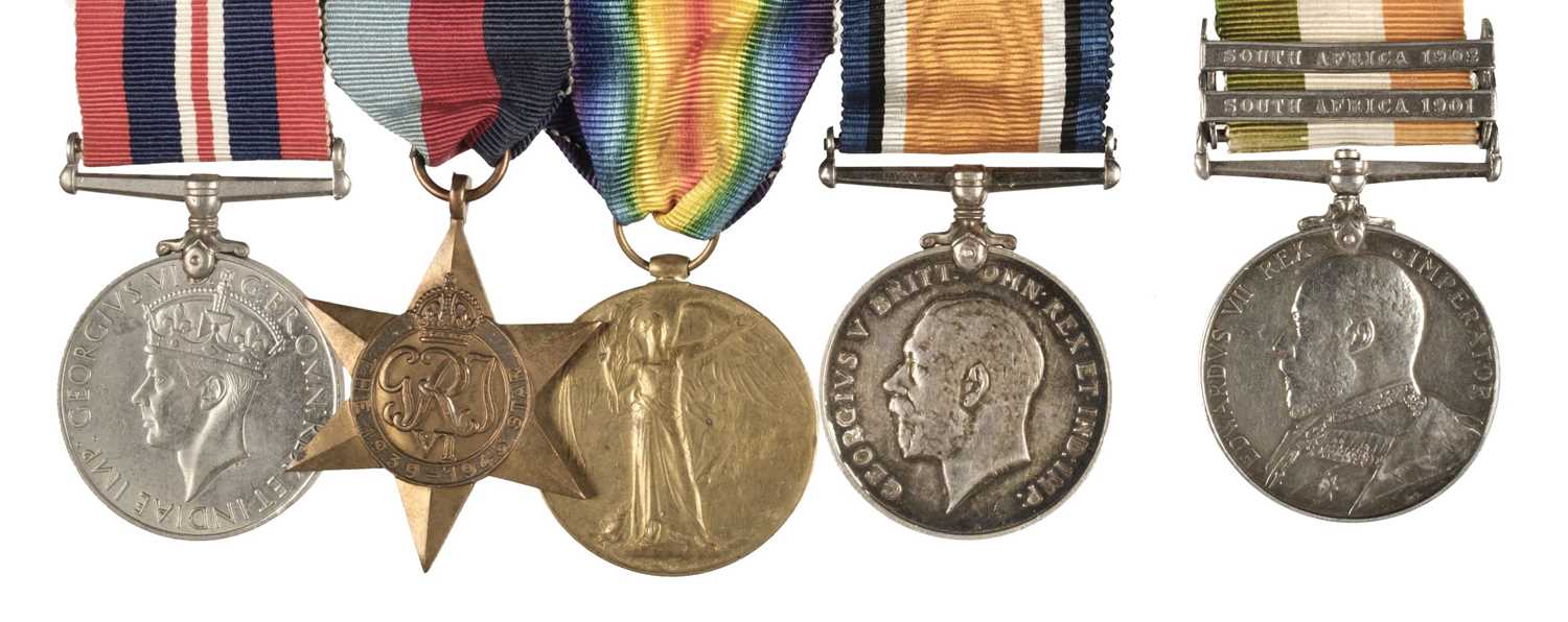 Lot 457 - WWI Suffolk Regiment Medals