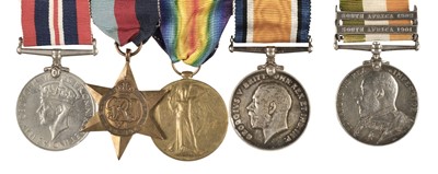 Lot 457 - WWI Suffolk Regiment Medals