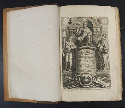 Lot 196 - Goltzius (Hubert). Icones Imperatorum Romanorum, 1708