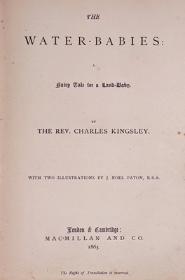 Lot 441 - Kingsley (Charles). The Water-Babies, 1st edition, 1863