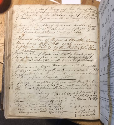 Lot 82 - Bible [Welsh]. Y bibl Sanctaidd..., Carmarthen, 1770