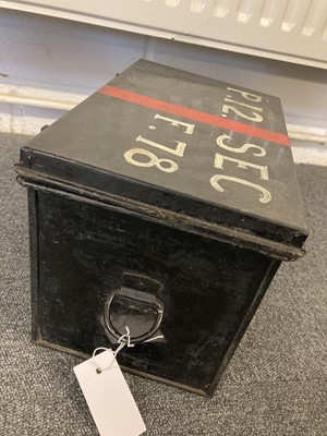 Lot 619 - WWII ARP Bell and related items