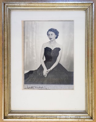 Lot 7 - Beaton (Cecil, 1904-1980). H.R.H. The Princess Margaret, 1955 & Queen Elizabeth II, 1952