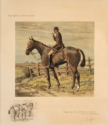 Lot 567 - Payne (Charles Johnson 'Snaffles). The Gent in Ratcatcher..., 1922