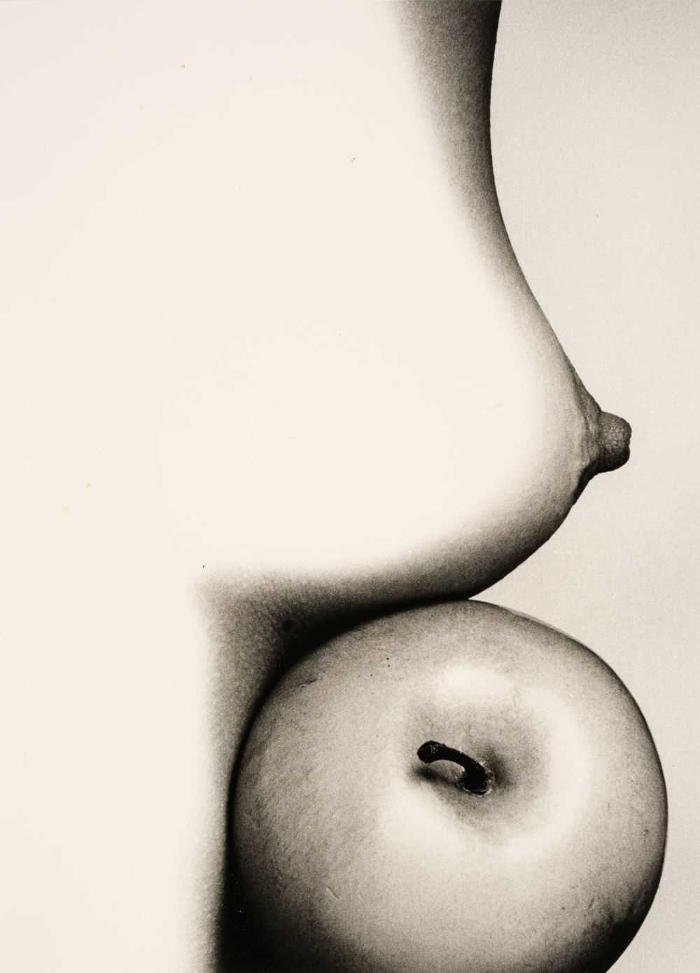 Lot 53 - Haskins (Sam, 1926-2009). Nude with Apple, 1972