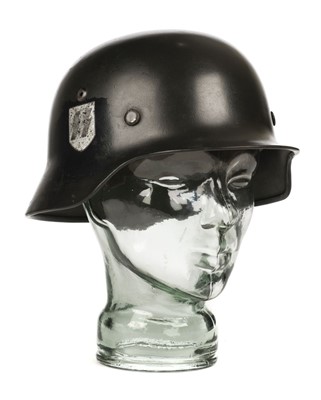 Lot 419 - Third Reich. SS M35 Helmet