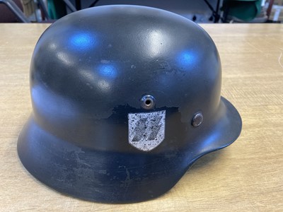 Lot 419 - Third Reich. SS M35 Helmet