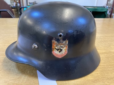 Lot 419 - Third Reich. SS M35 Helmet