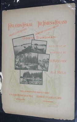 Lot 354 - Reuter (Odo Morannal & Mela, Aukusti Johana). Finlands Fiskar, 1883-93