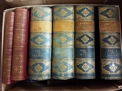 Lot 193 - Fletcher (Joseph S.). Picturesque History of Yorkshire, 6 vols., c. 1900