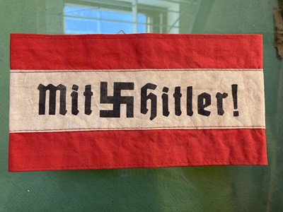 Lot 408 - Third Reich, Mit Hitler Political Armband