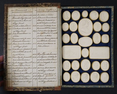 Lot 242 - Paoletti (Bartolomeo and Pietro). A collection of 300 plaster cameos, 1820