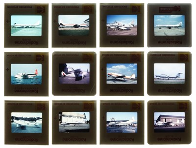 Lot 521 - Aviation Slides. Approximately 700 35mm colour slides