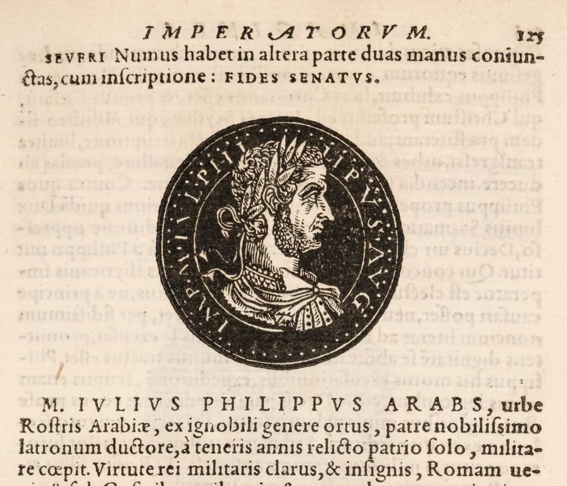Lot 282 - Strada (Jacopo). Epitome thesauri antiquitatum, hoc est, Impp. Rom.