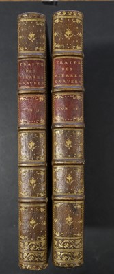 Lot 226 - Mariette (Pierre-Jean). Traité des pierres gravées / Recueil des pierres gravées..., 2 vols., 1750