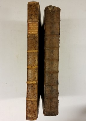 Lot 151 - Beger (Laurentius). Thesaurus ex Thesauro Palatino selectus; sive, Gemmarum et Numismatum, 1685