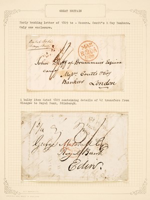 Lot 137 - Postal History. Great Britain circa 1800 - 1890
