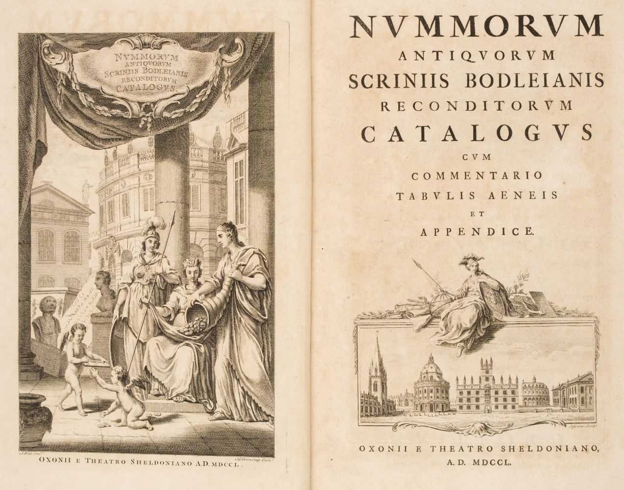 Lot 301 - Wise, Francis. Nummorum antiquorum scriniis Bodleianis, 1750