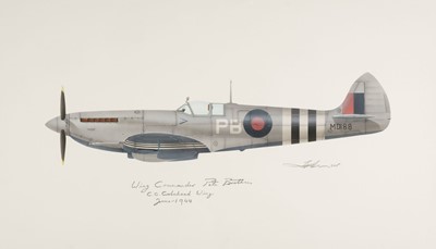 Lot 616 - Valo (John C., circa 1963). Supermarine Spitfire Mk. VII