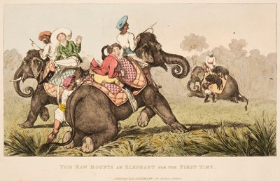 Lot 382 - D'Oyly (Charles). 24 plates from Tom Raw, the Griffin: A Burlesque Poem...., 1828