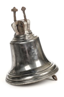 Lot 603 - Scramble Bell. WWII Aerodrome Station Bell dated 1940