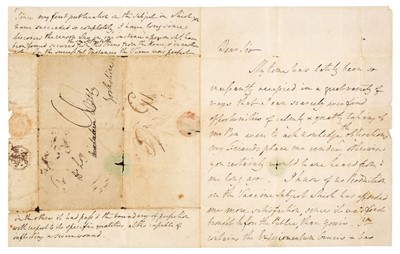 Lot 152 - Edward Jenner (1749-1823). An important unpublished Autograph Letter Signed, 1802