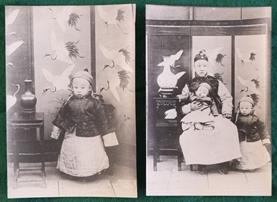 Lot 193 - Puyi (1906-1967). The Last Emperor of China, two vintage photographs