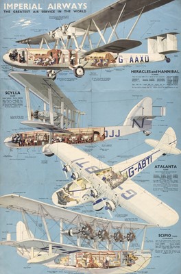 Lot 580 - Imperial Airways. The Greatest Air Service in the World