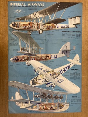 Lot 580 - Imperial Airways. The Greatest Air Service in the World