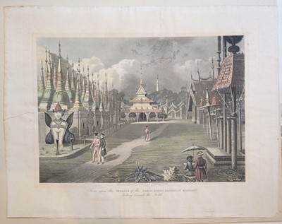 Lot 392 - India. Jukes (Francis), View of Golconda from a Range Rocks West of it, T. Albury, 1798