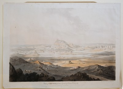 Lot 392 - India. Jukes (Francis), View of Golconda from a Range Rocks West of it, T. Albury, 1798
