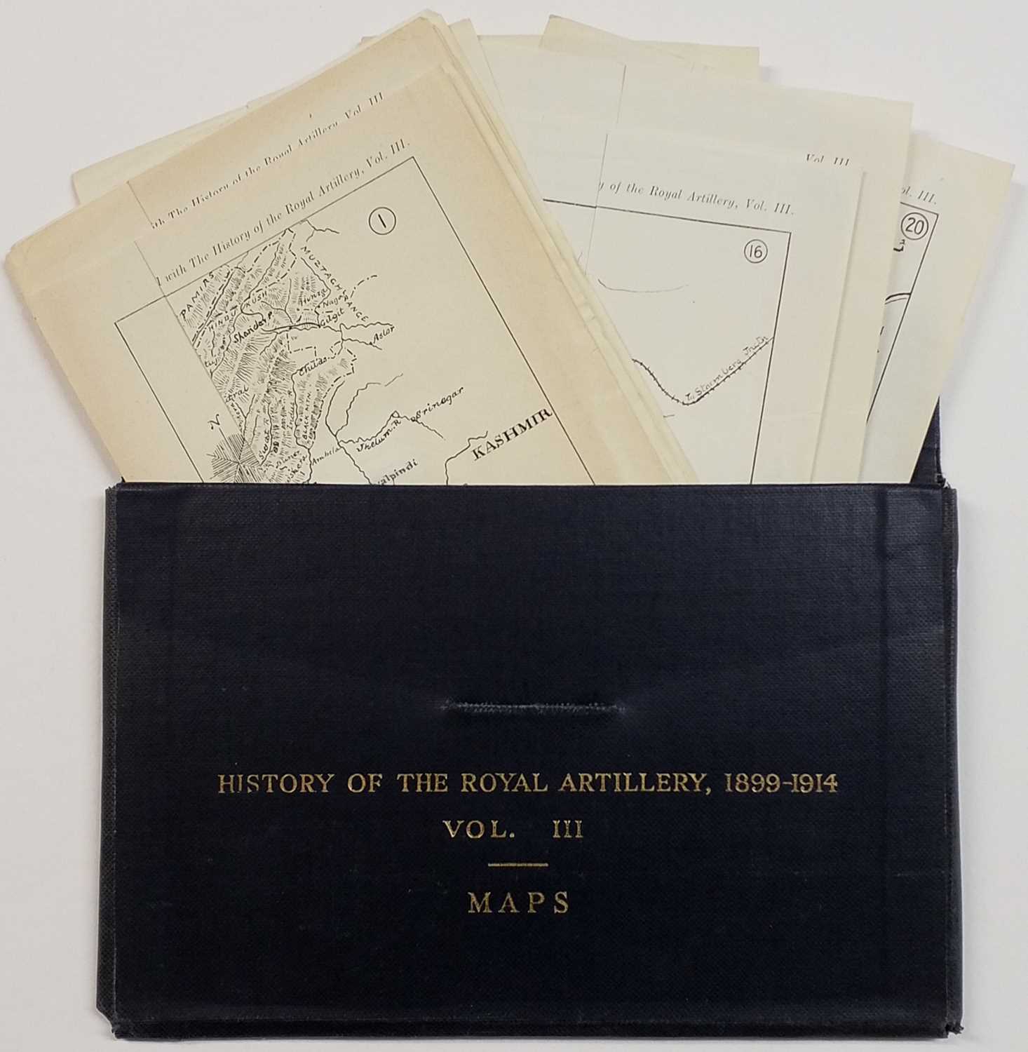 Lot 348 - Farndale (Martin). History of the Royal Regiment of Artillery,  6 volumes, 1986-2000