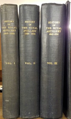 Lot 348 - Farndale (Martin). History of the Royal Regiment of Artillery,  6 volumes, 1986-2000
