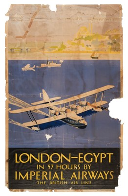 Lot 578 - Imperial Airways & KLM Posters circa 1930s