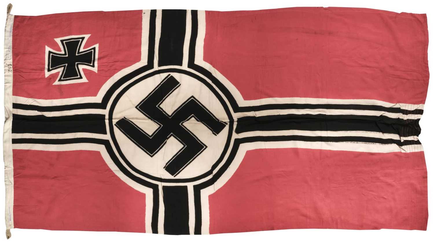 Lot 428 - Third Reich. WWII Kriegsmarine Flag