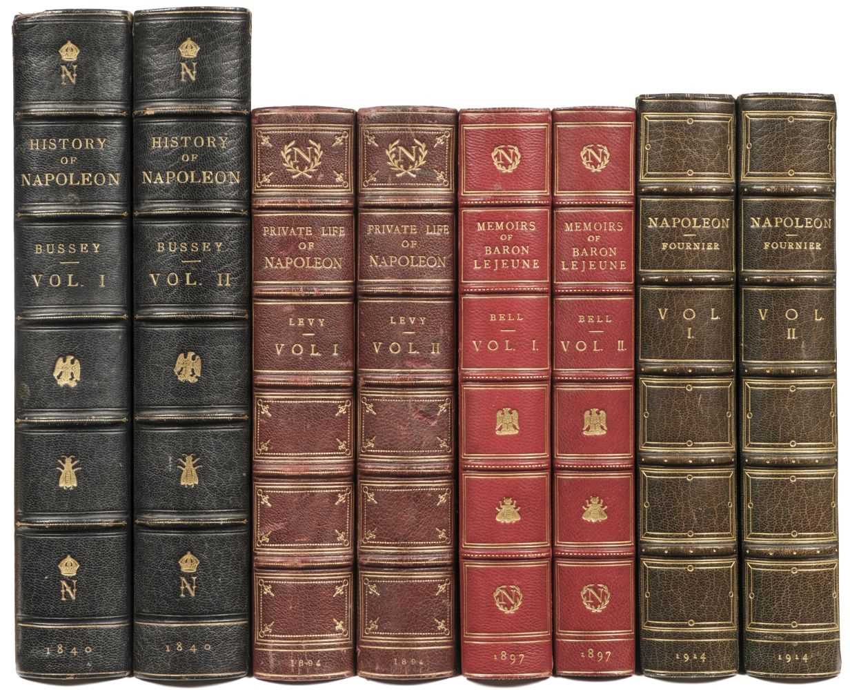Lot 340 - Bussey (George Moir). History of Napoleon, 2 volumes, 1840