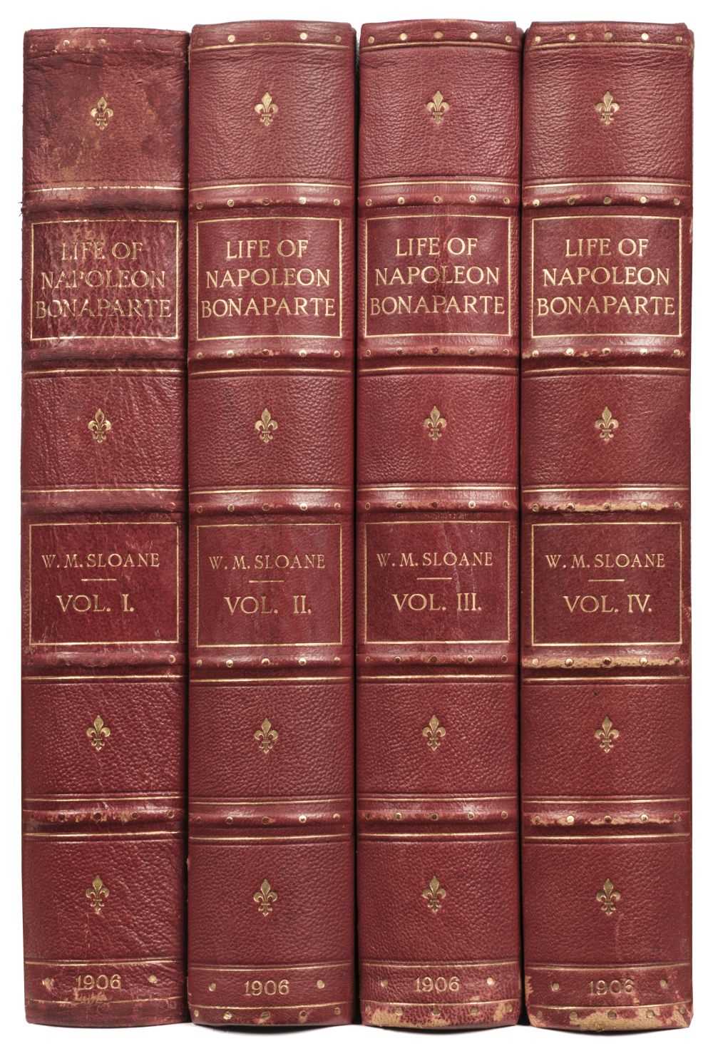 Lot 355 - Sloane (William Milligan). Life of Napoleon Bonaparte, 4 volumes, 1906