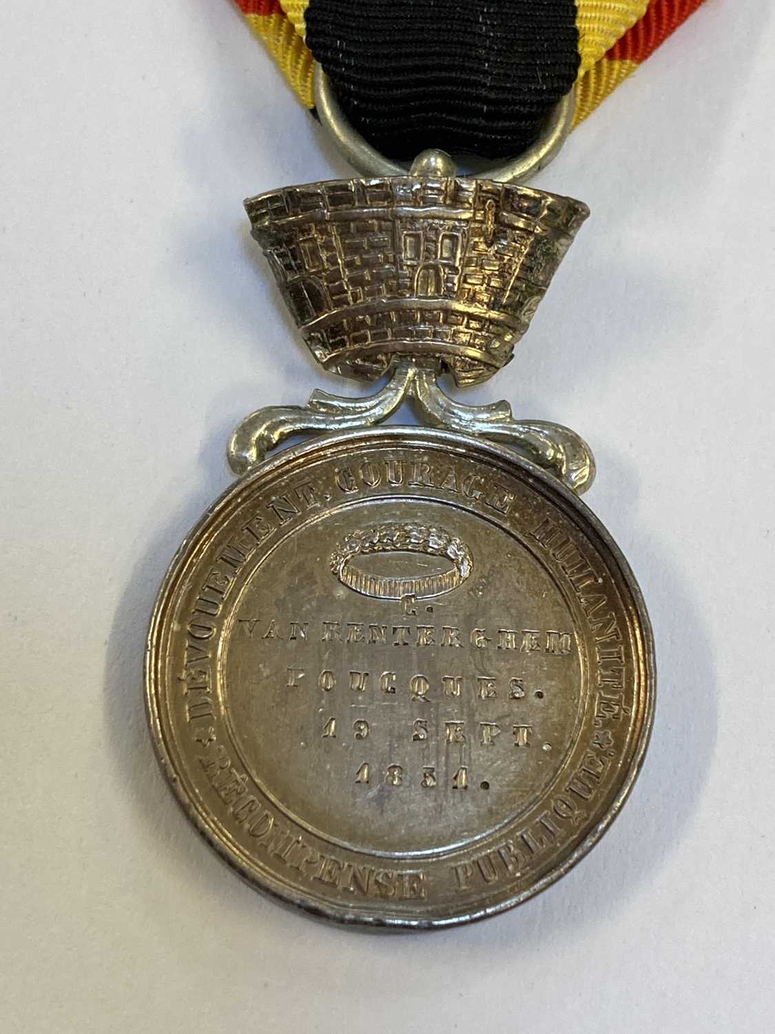 Lot 465 - Belgium. Medal for Bravery, Devotion, and