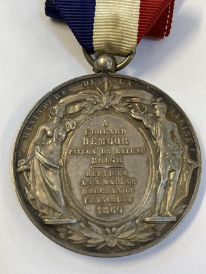 Lot 472 - France. Medal of Honour for Saving Life, Ministry of the Marine