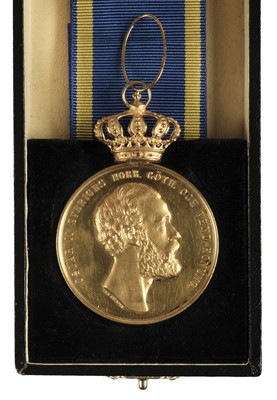 Lot 486 - Sweden. Oscar II Gold Medal
