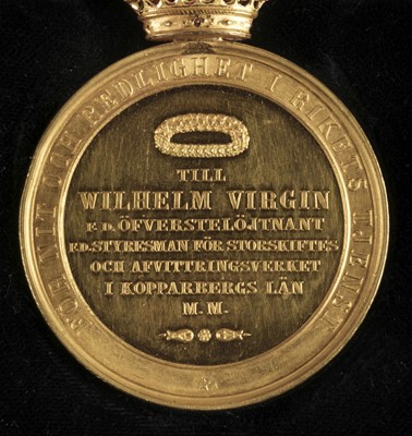 Lot 486 - Sweden. Oscar II Gold Medal