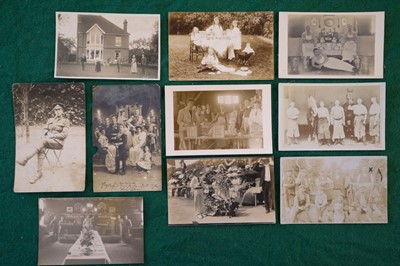 Lot 78 - Real Photo Postcards. Approx. 400 real photo postcards, early 20th century
