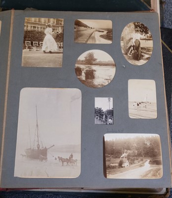 Lot 51 - Great Britain. A group of 17 photograph albums, mostly late 19th century