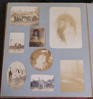Lot 51 - Great Britain. A group of 17 photograph albums, mostly late 19th century