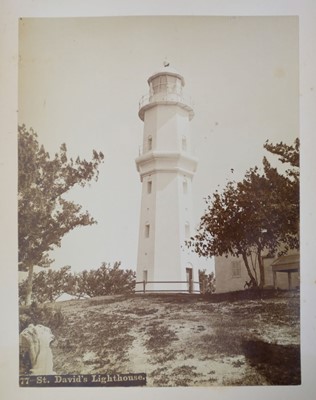 Lot 63 - Bermuda. An album of 24 mounted, circa 1890