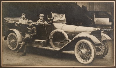 Lot 132 - Early Motoring. A collection of 27 very large photographs