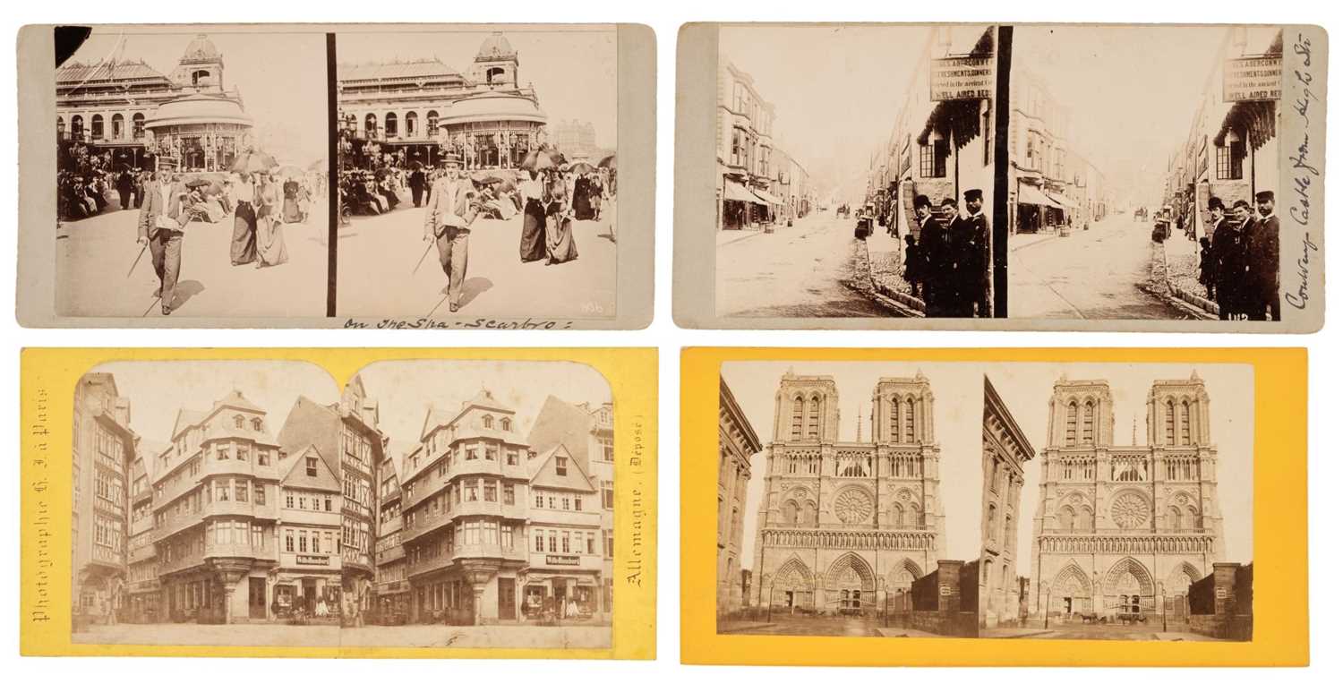 Lot 41 - European Stereoviews. A collection of approximately 200 steroviews
